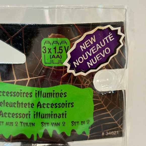 Spooky Town Lemax Halloween‎ Village Cemetery Light Up Coffins - Picture 6 of 6